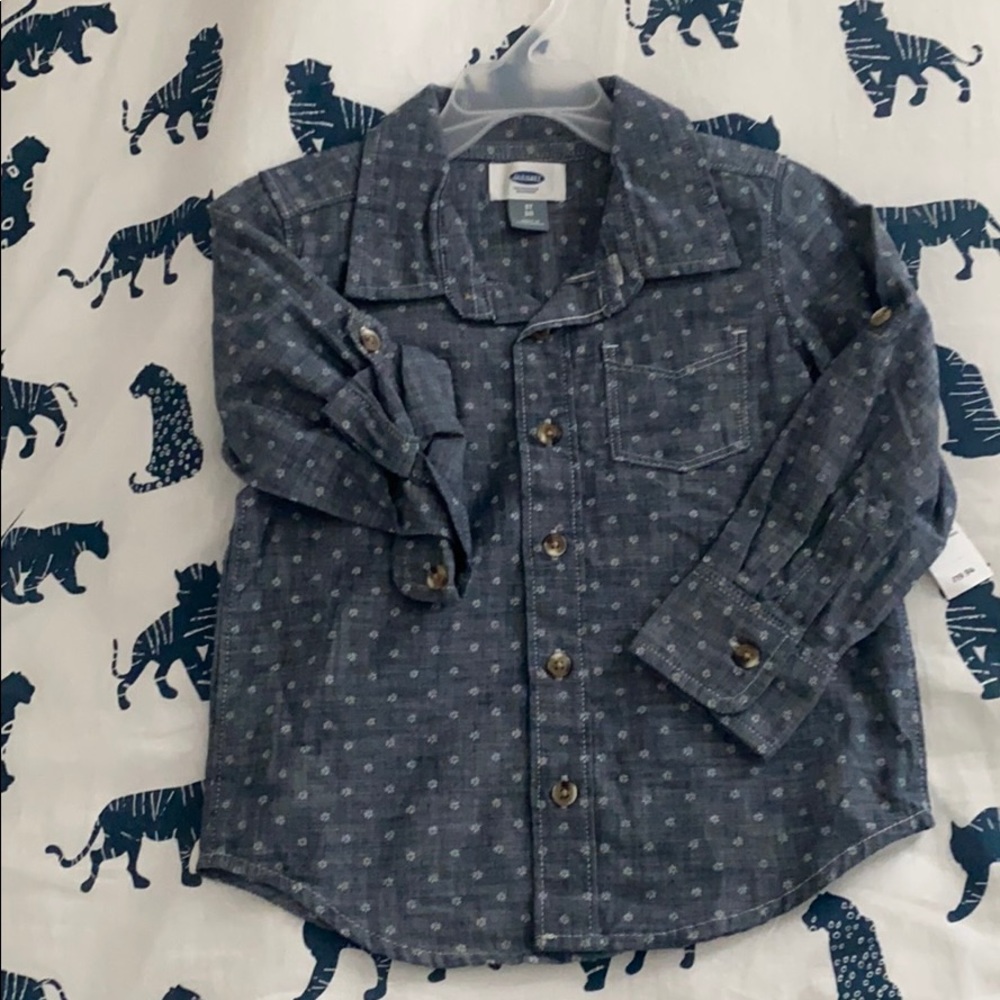 Toddler button up shirt